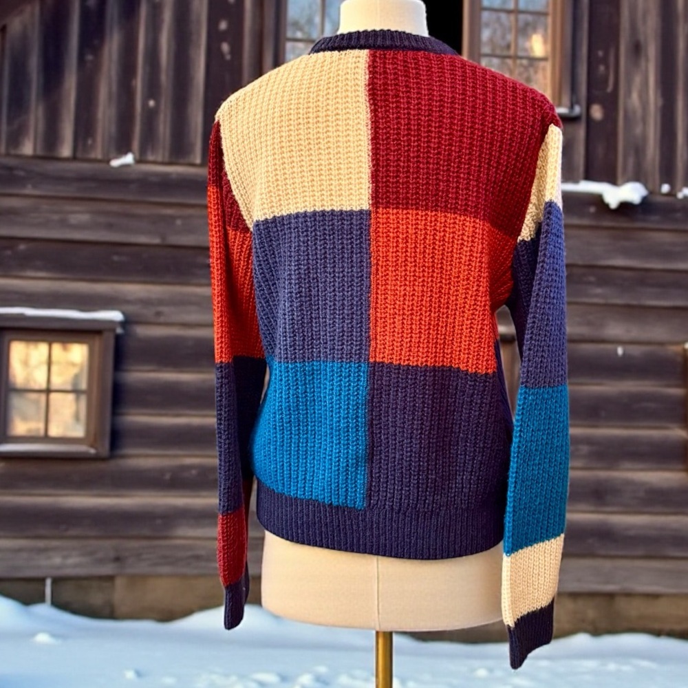 Brixton Savannah Patchwork Sweater - image 4